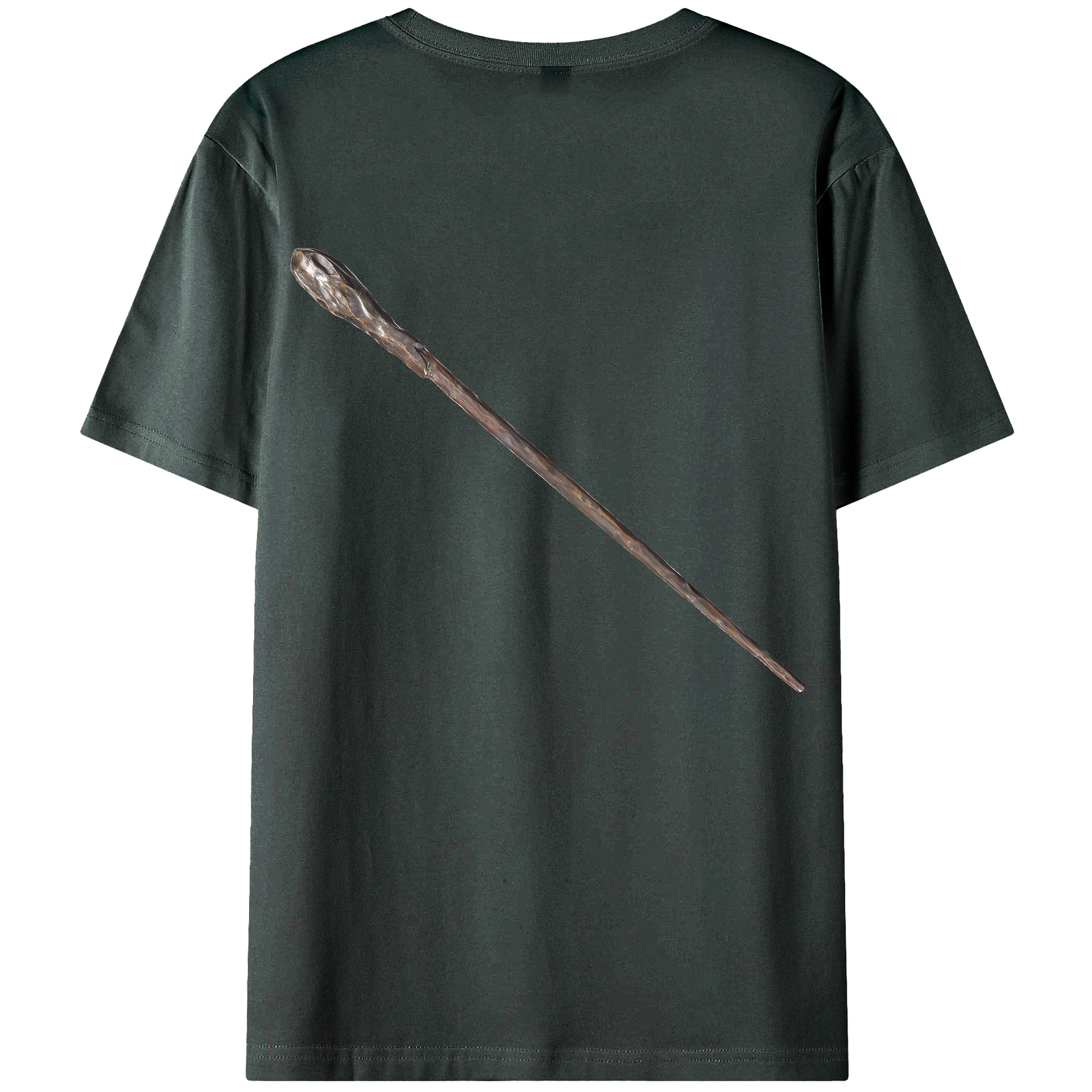 （画像用） Harry Potter ハリー・ポッターシリーズ 綿100％ メンズ半袖Tシャツ（バックプリント） 通気性